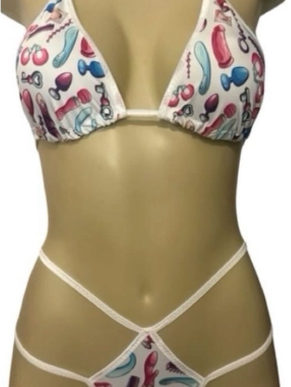 Exotic dance wear  - adult toys print